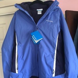 Columbia 3-in-1 Interchange Jacket NWT